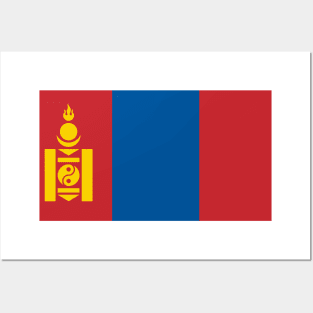 Flag of Mongolia Posters and Art